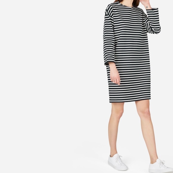 Everlane Dresses & Skirts - Everlane Breton Cotton Shift Oversized Dress XL